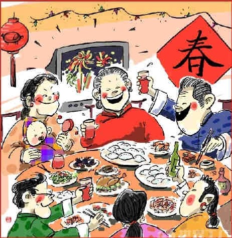 三十晚上熬一宿 守歲